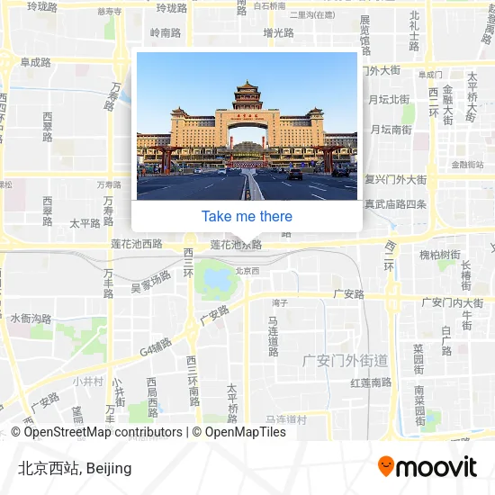 北京西站 map