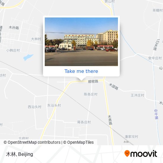 木林 map