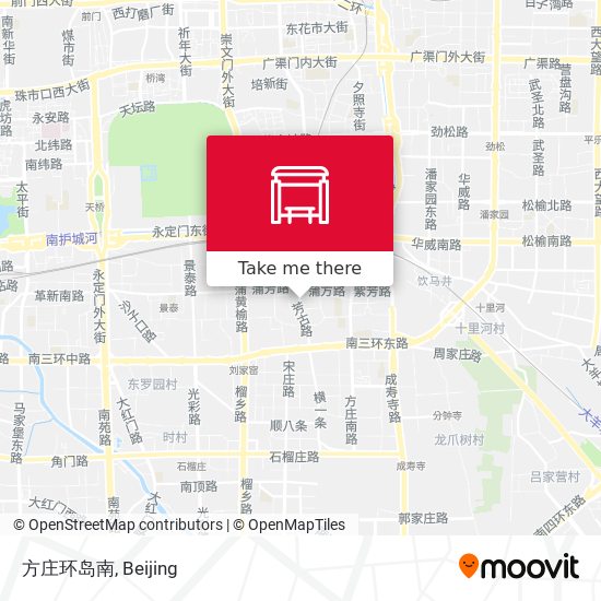 方庄环岛南 map