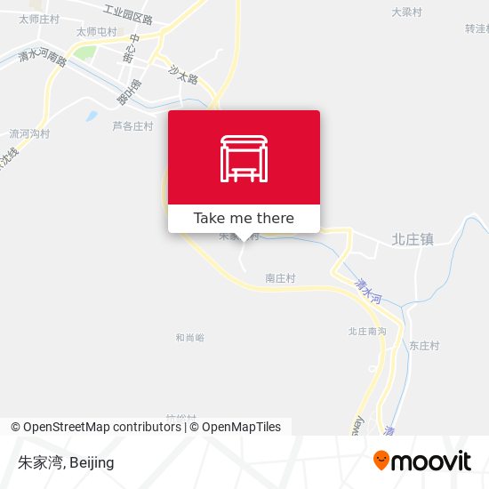 朱家湾 map