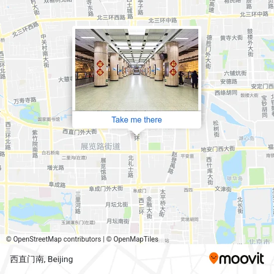 西直门南 map