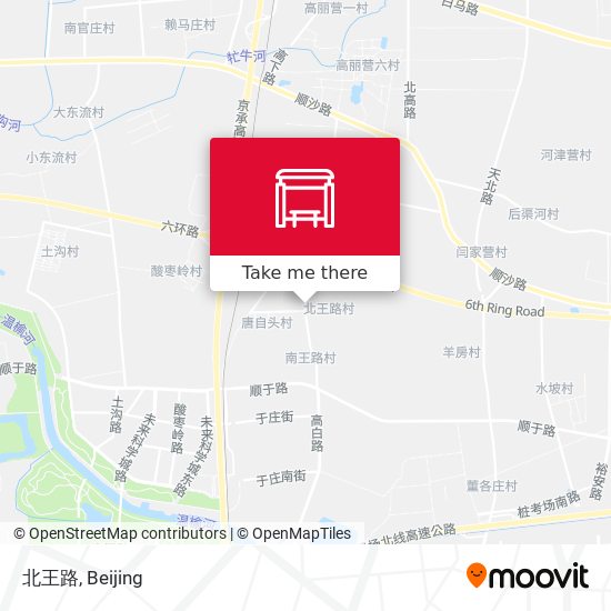 北王路 map