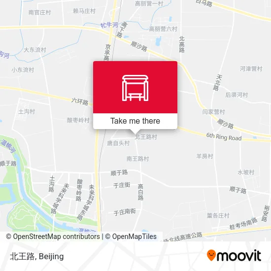 北王路 map
