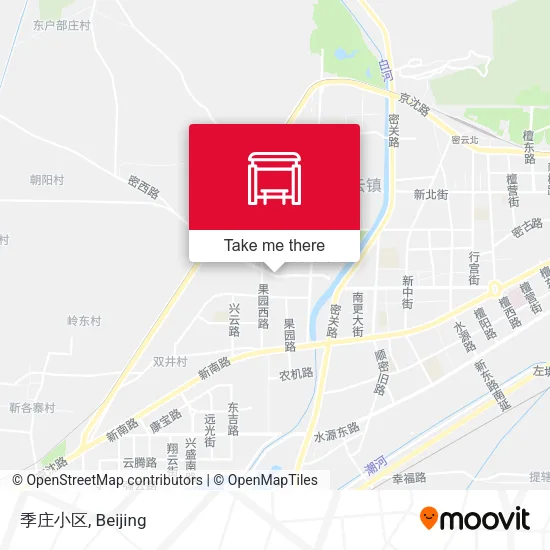 季庄小区 map