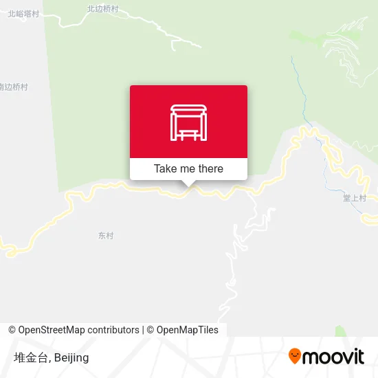 堆金台 map