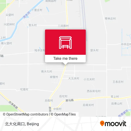 北大化南口 map
