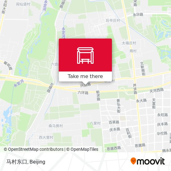 马村东口 map
