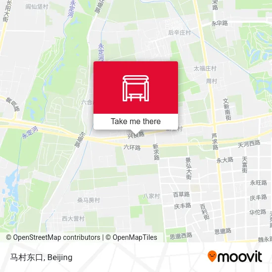 马村东口 map