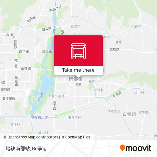 地铁南邵站 map