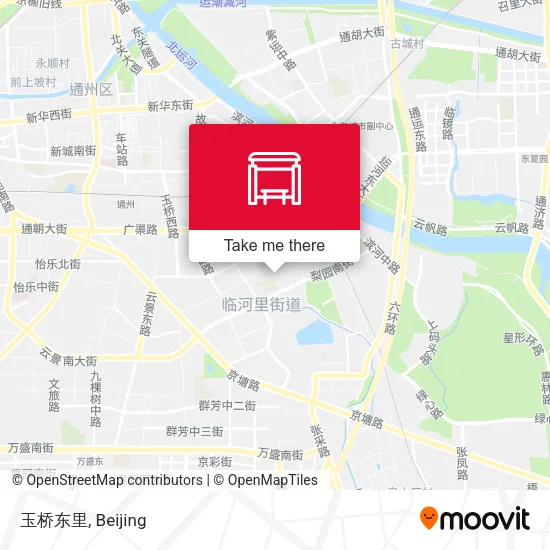 玉桥东里 map