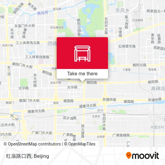 红庙路口西 map