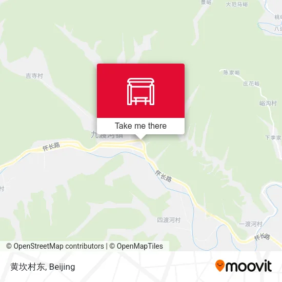 黄坎村东 map
