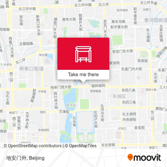地安门外 map