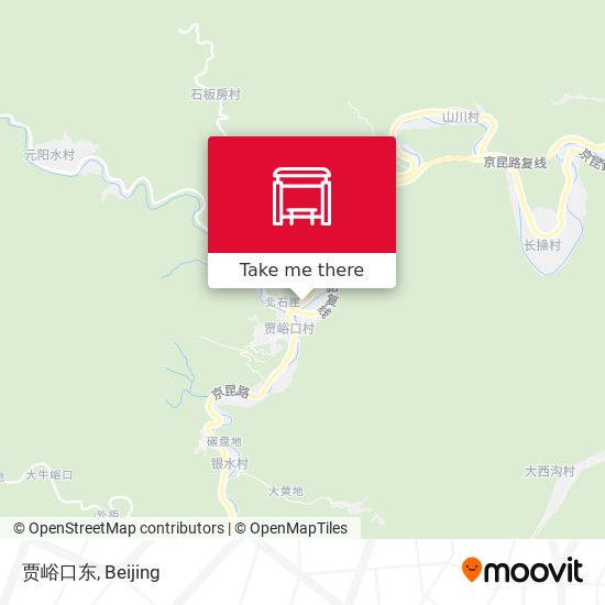 贾峪口东 map
