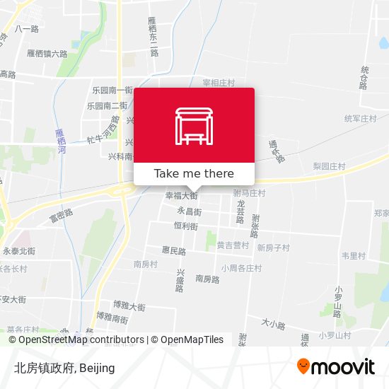 北房镇政府 map