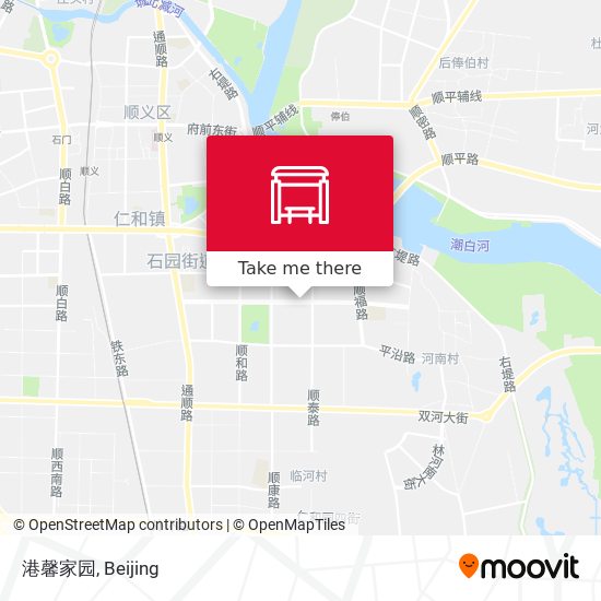 港馨家园 map