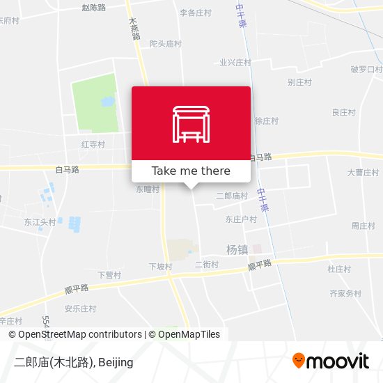 二郎庙(木北路) map