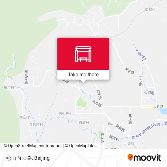 燕山向阳路 map