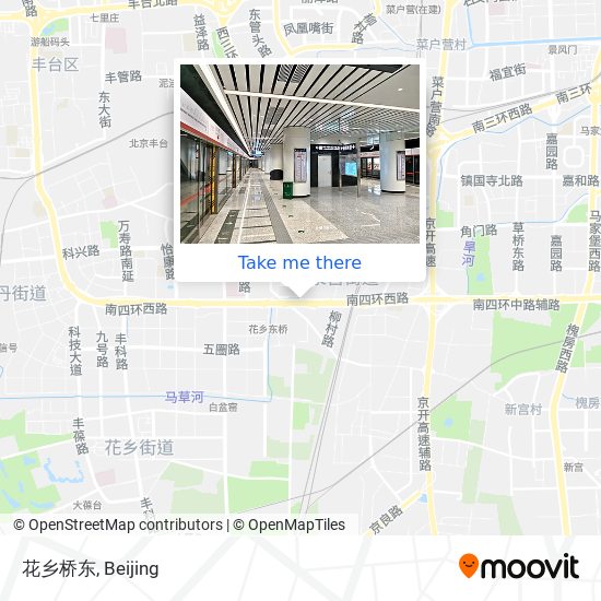 花乡桥东 map