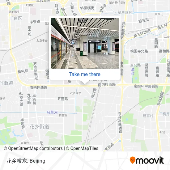 花乡桥东 map