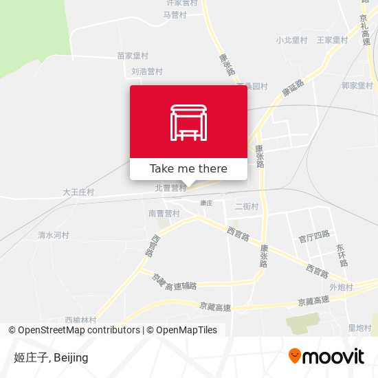 姬庄子 map