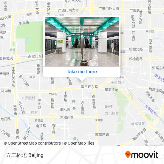 方庄桥北 map