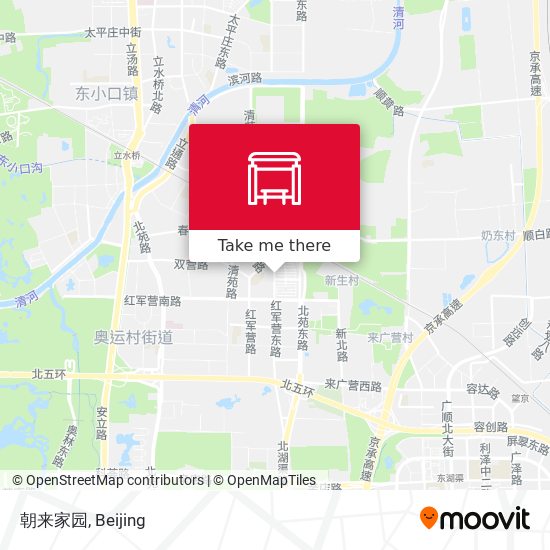 朝来家园 map