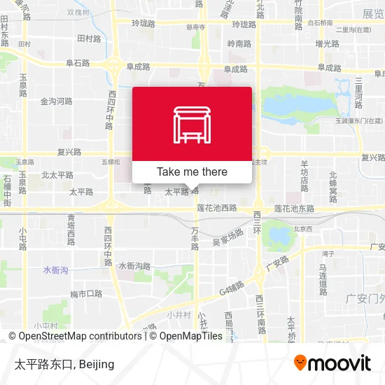 太平路东口 map