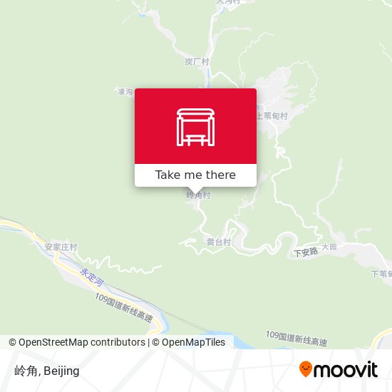 岭角 map
