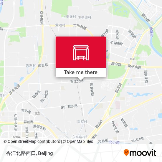 香江北路西口 map