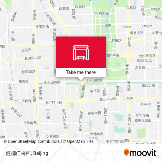健德门桥西 map