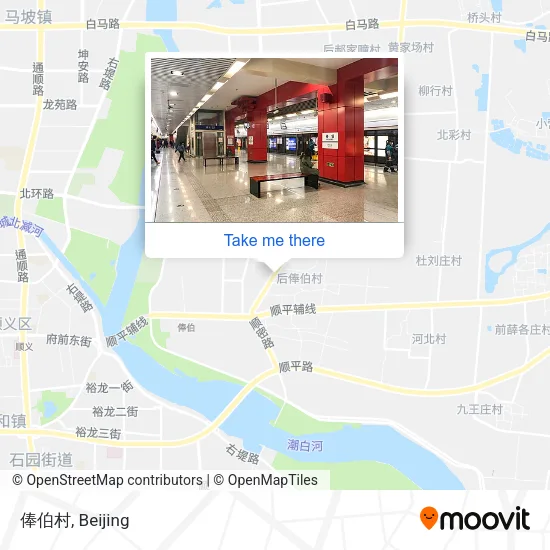 俸伯村 map