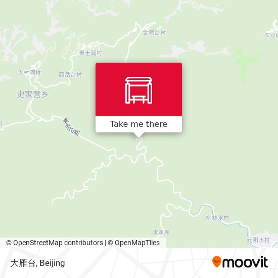 大雁台 map