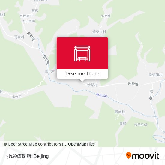 沙峪镇政府 map