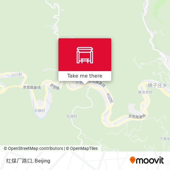 红煤厂路口 map