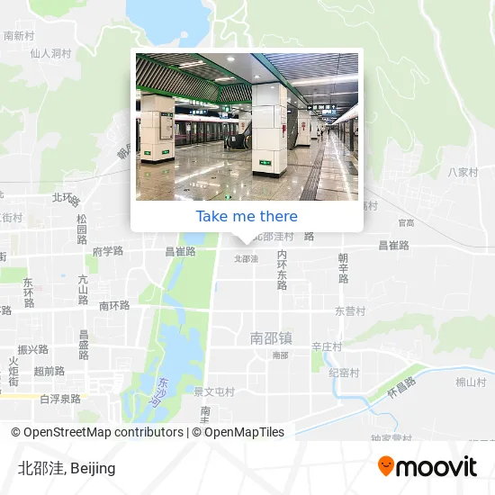 北邵洼 map