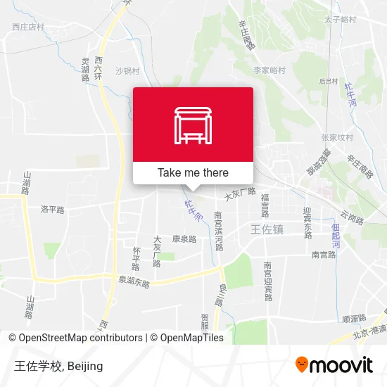 王佐学校 map