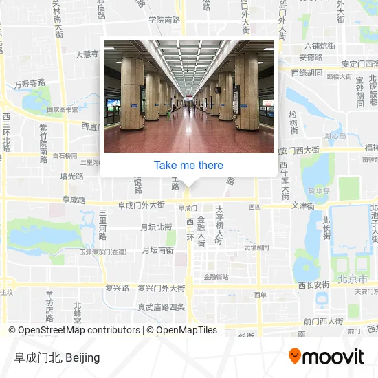阜成门北 map