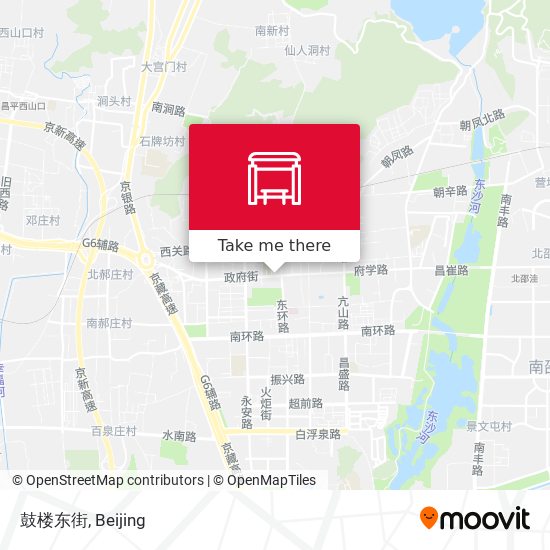 鼓楼东街 map
