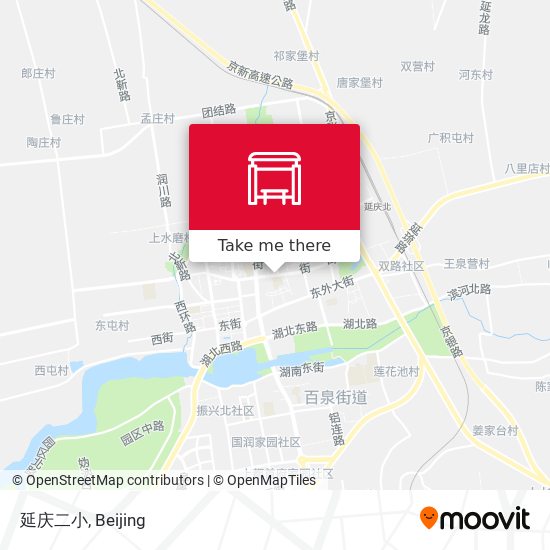 延庆二小 map