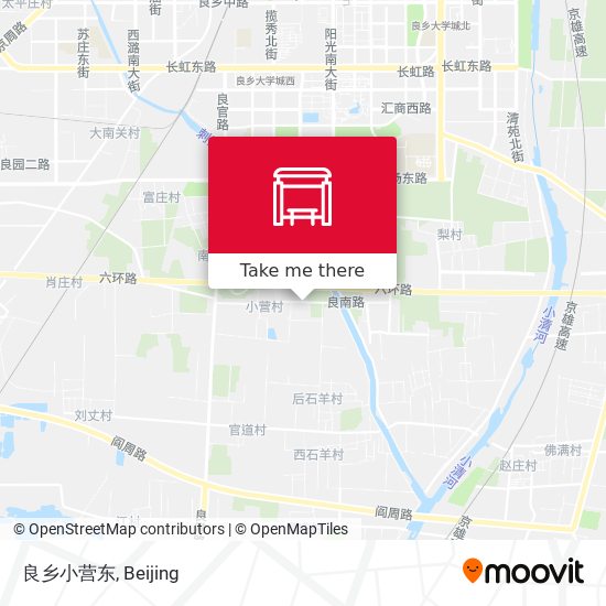 良乡小营东 map