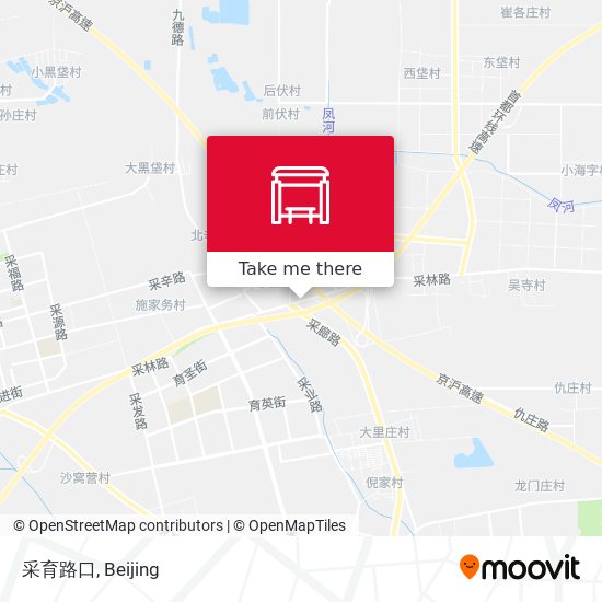 采育路口 map
