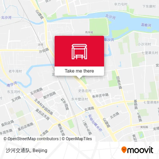沙河交通队 map