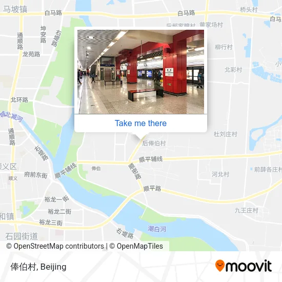 俸伯村 map