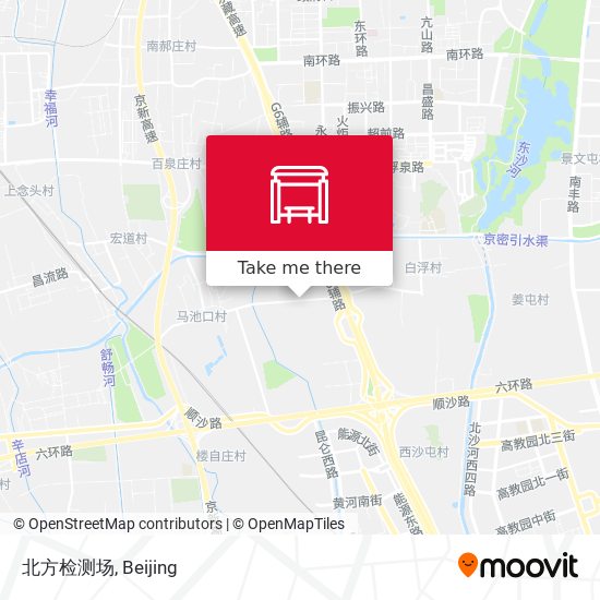 北方检测场 map