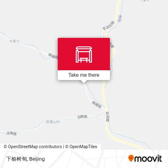 下榆树甸 map