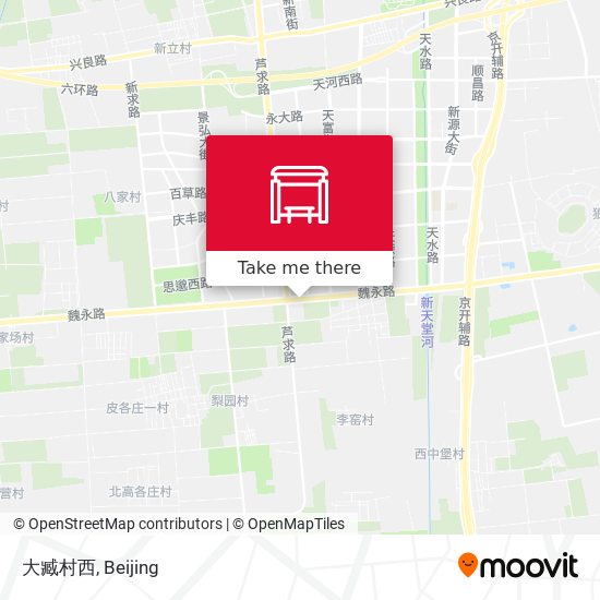 大臧村西 map