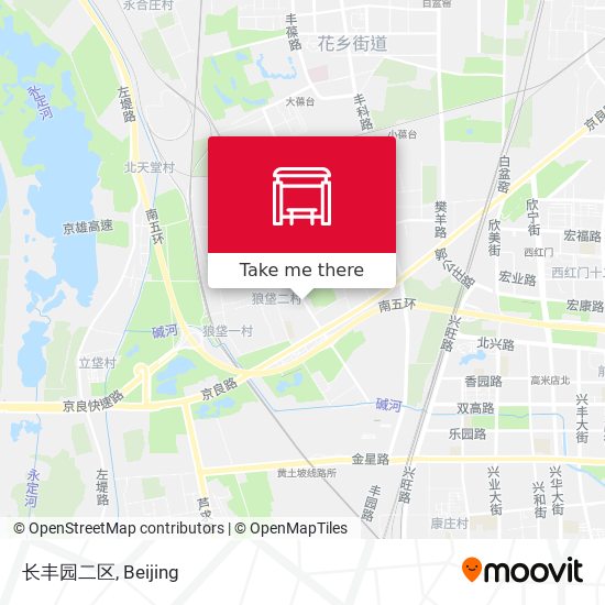 长丰园二区 map