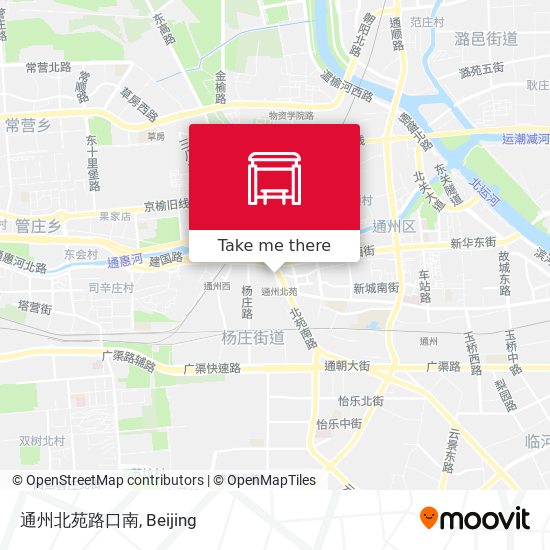 通州北苑路口南 map