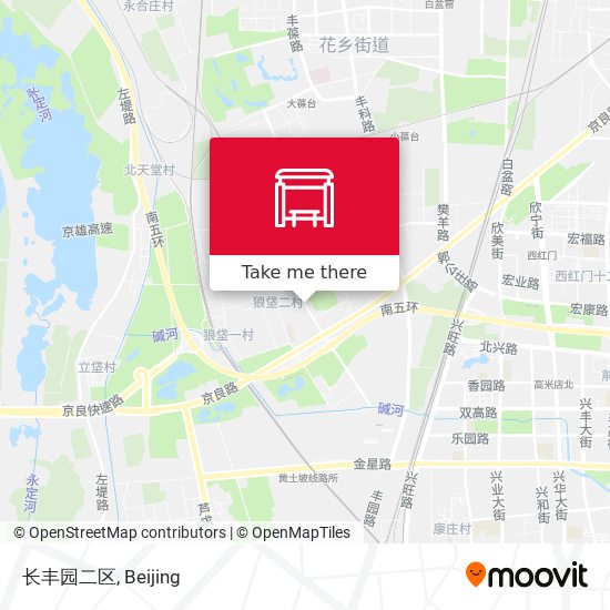 长丰园二区 map